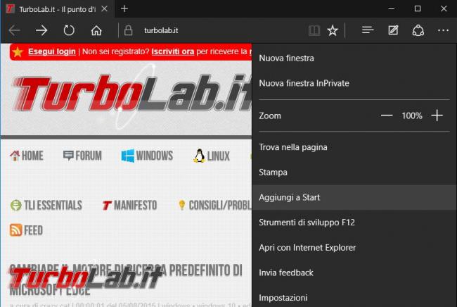 Piccoli trucchi suggerimenti Microsoft Edge