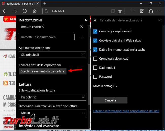 Piccoli trucchi suggerimenti Microsoft Edge