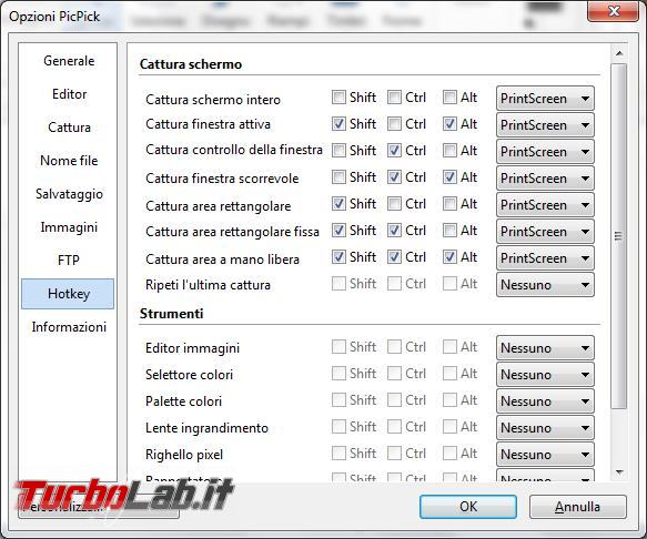 PicPick cattura immagini desktop clic