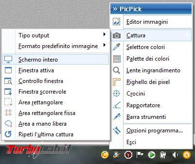PicPick cattura immagini desktop clic