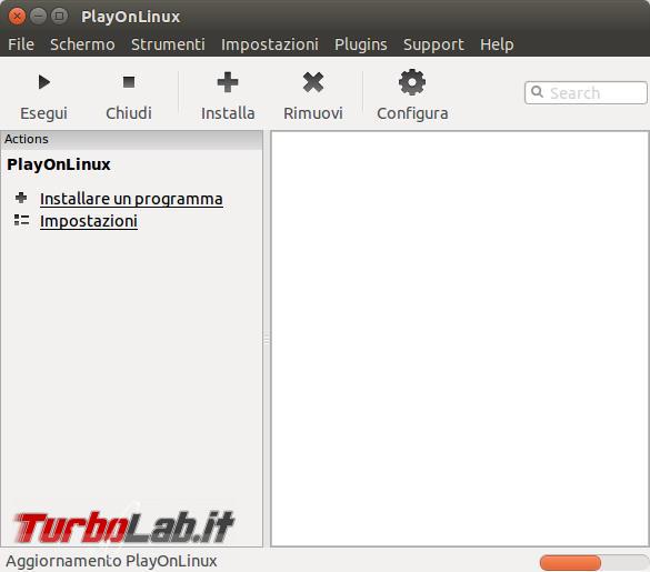 PlayOnLinux ti permette usare molti giochi programmi Windows Ubuntu