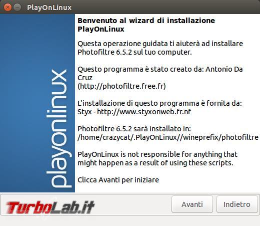 PlayOnLinux ti permette usare molti giochi programmi Windows Ubuntu