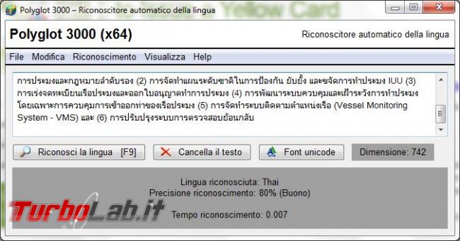 Polyglot 3000 vi aiuta riconoscere lingue straniere