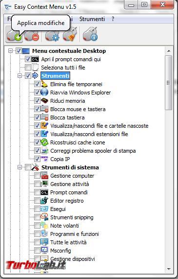 Potenziare menu contestuali Windows