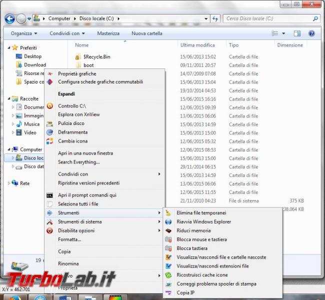 Potenziare menu contestuali Windows