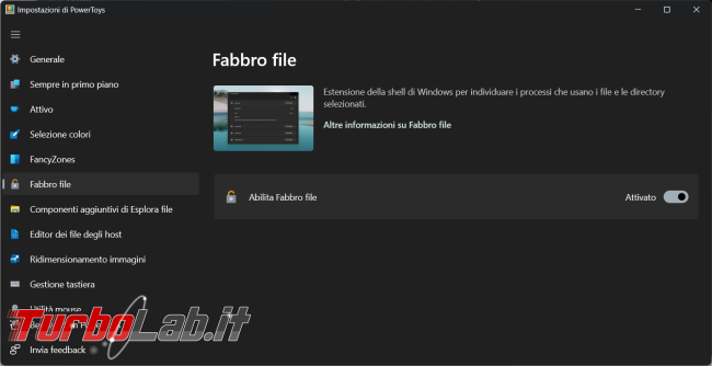 PowerToys puoi scoprire chi sta utilizzando file sbloccarlo