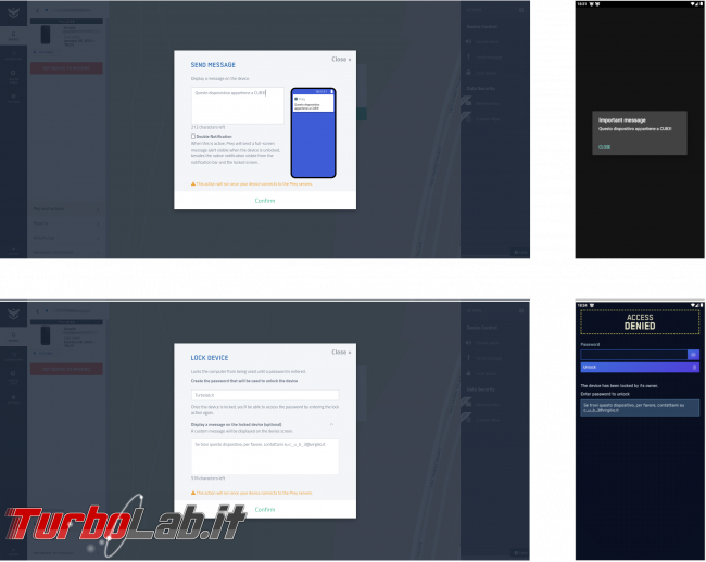 PreyProject: trova dispositivi rubati/persi, bloccali, recuperare dati cancellali!