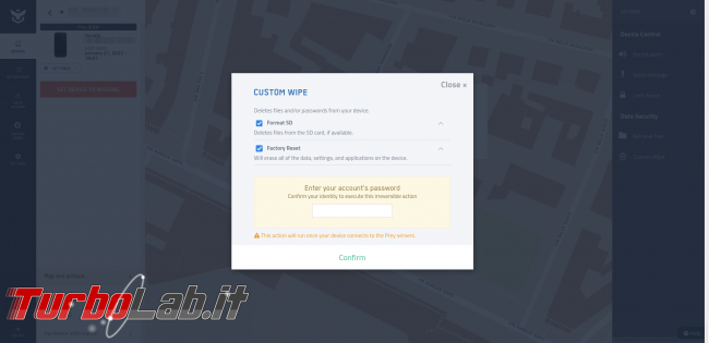 PreyProject: trova dispositivi rubati/persi, bloccali, recuperare dati cancellali!