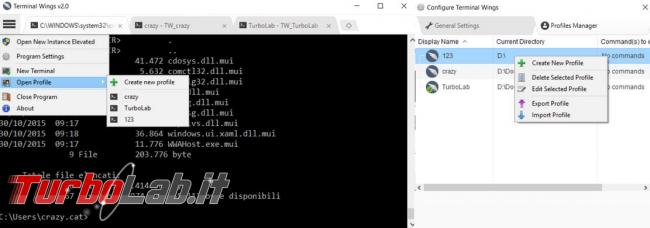 Prompt comandi tab Windows: 2 programmi gratuiti