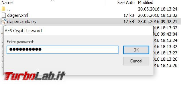 Proteggere file password crittografia: guida rapida AES Crypt