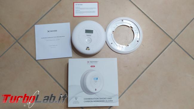 Proteggi casa rilevatore combinato fumo monossido carbonio X-SENSE SC01 (recensione) - IMG_20200212_065433