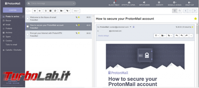 Proteggi posta Proton, l’email sicura viene Svizzera