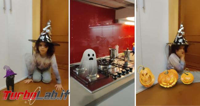 Prova animazioni Google 3D Halloween paura - halloween turbolab