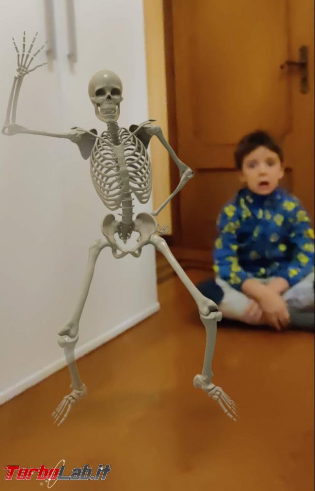 Prova animazioni Google 3D Halloween paura - IMG_20201030_180509