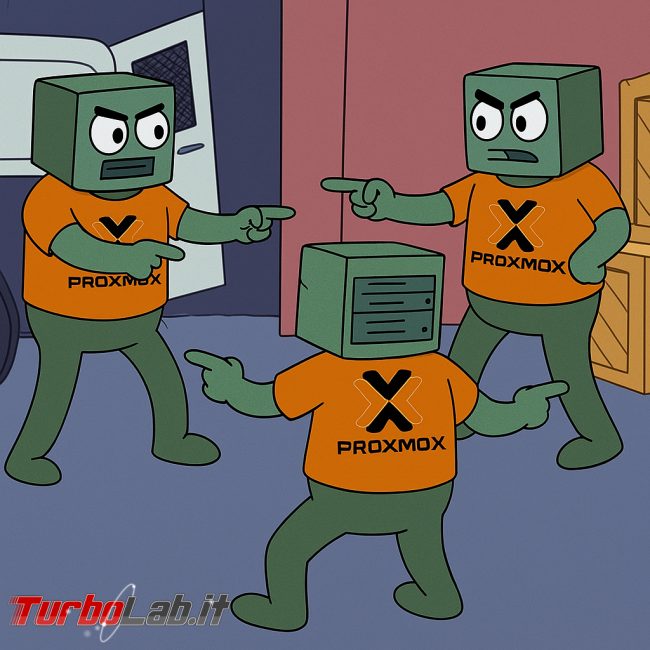 Proxmox: come scoprire se VM container è clone completo oppure clone linkato (linked full clone) - proxmox clone spider-man meme