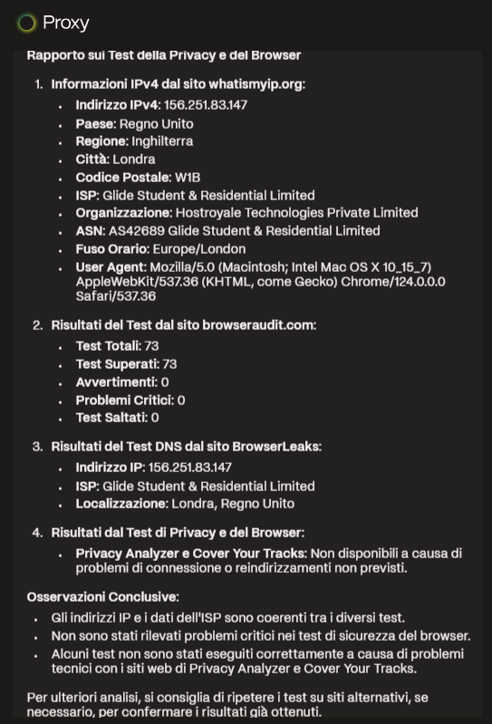 Proxy: agente sa interagire web (quasi) come utente