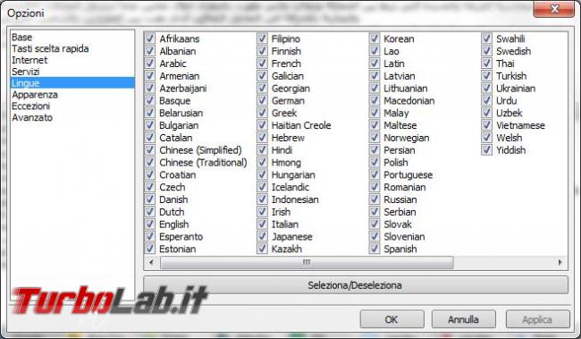 QTranslate vi aiuta tradurre lingue straniere