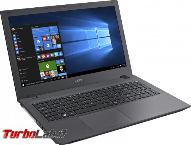 Quanta memoria RAM serve PC / notebook Windows 10? Bastano 4 GB, 8 GB, 16 GB oppure 32 GB? (video) - notebook Acer Aspire E5-573-33R5