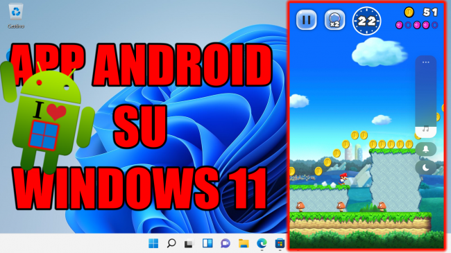 Questa settimana TLI (06 novembre 2021) - app android su Windows 11 spotlight