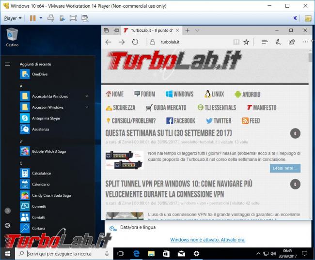Questa settimana TLI (07 ottobre 2017)