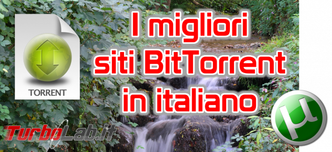 Questa settimana TLI (10 settembre 2016) - siti bittorrent italiano spotlight Questa settimana TLI (10 settembre 2016) - siti bittorrent italiano spotlight