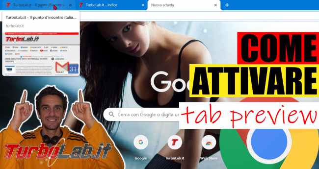 Questa settimana TLI (15 giugno 2019) - come attivare tab preview google chrome spotlight Questa settimana TLI (15 giugno 2019) - come attivare tab preview google chrome spotlight