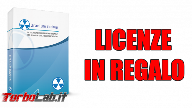 Questa settimana TLI (16 luglio 2022) - URANIUM BACKUP GIVEAWAY