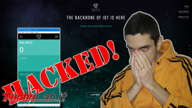 Questa settimana TLI (17 febbraio 2018) - iota hacked spotlight Questa settimana TLI (17 febbraio 2018) - iota hacked spotlight