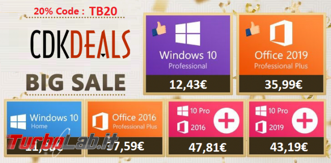 Questa settimana TLI (19 settembre 2020) Questa settimana TLI (19 settembre 2020)