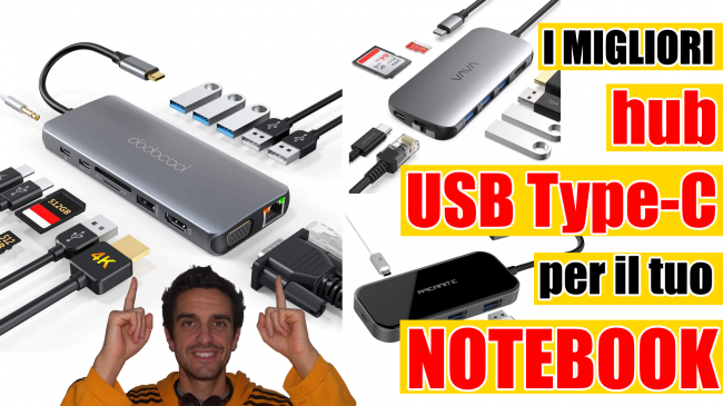 Questa settimana TLI (24 ottobre 2020) - spotlight hub USB Type-C