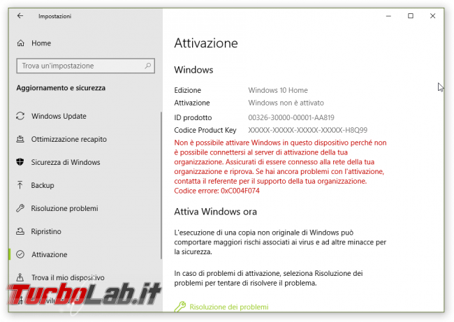 Questa settimana TLI (25 luglio 2020) - windows 10 errore attivazione (1)