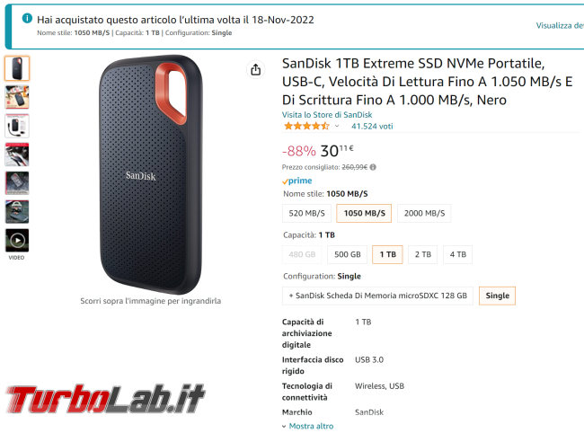Questa settimana TLI (26 novembre 2022)