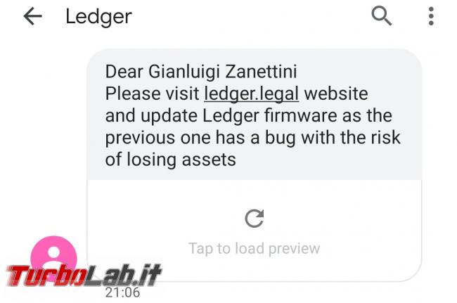Questa settimana TLI (31 ottobre 2020) - Screenshot_2020-10-28-23-03-22-632_com.google.android.apps.messaging