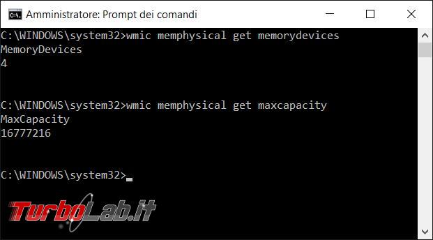 Raccogliere informazioni computer direttamente prompt comandi wmic