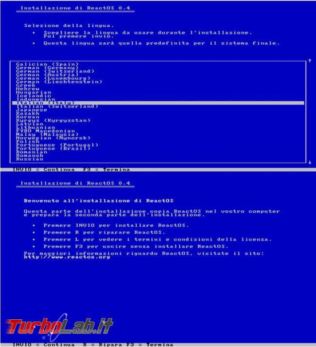 ReactOS 0.4.0 prova - clone open source Windows cresce ancora, molto lentamente