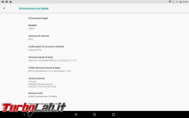 Recensione tablet Chuwi Hi9 Pro 4G LTE: è buon acquisto? (video) - Screenshot_20180915-225213