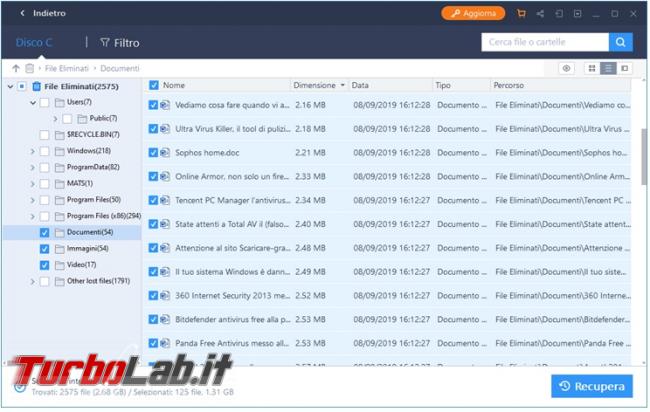 Recupero dati: migliori programmi farlo soli
