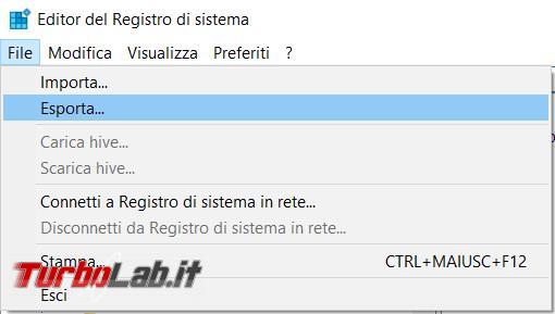 registro configurazione Windows, come modificare, cancellare, inserire chiavi registro