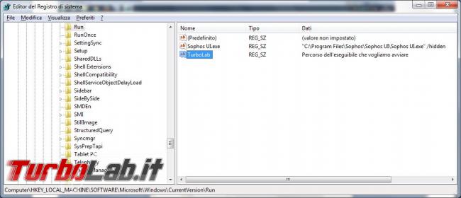 registro configurazione Windows, come modificare, cancellare, inserire chiavi registro