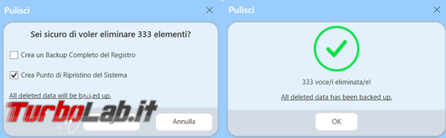 Revo Registry Cleaner pulitore registro configurazione Windows