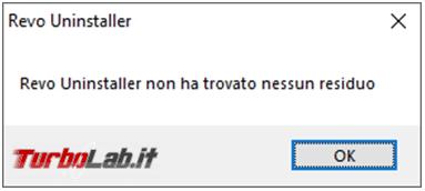 Revo Uninstaller disinstalla programmi maniera più completa