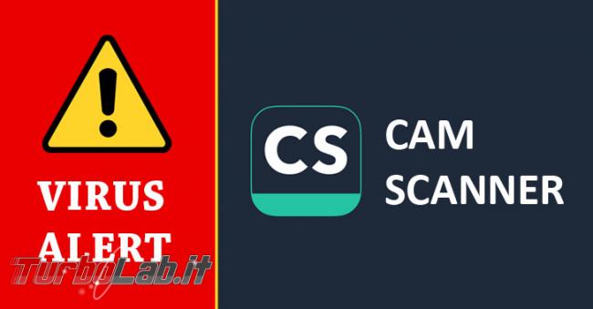 Rilevato malware popolare app Android CamScanner - camscanner-android-malware