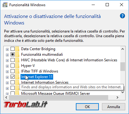 Rimuovere Internet Explorer Windows 10: guida disinstallare IE modo pulito corretto