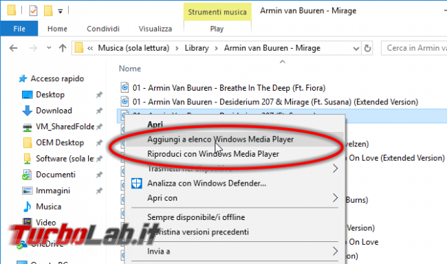 Rimuovere Windows Media Player Windows 10: guida disinstallare WMP modo pulito corretto