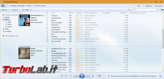 Rimuovere Windows Media Player Windows 10: guida disinstallare WMP modo pulito corretto - windows media player in windows 10