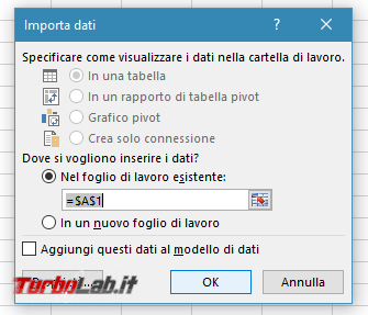 [risolto] Come aprire csv Excel 2016 (tutti dati prima colonna?!)