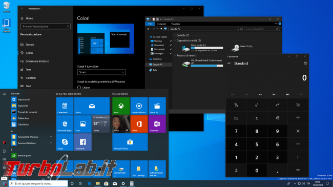 [risolto] Come attivare tema scuro chiaro Windows 10 (guida rapida) - zShotVM_1552722508