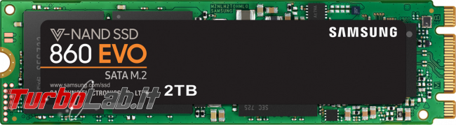 [risolto] Come scoprire se PC / notebook è compatibile SSD NVMe M.2 PCIe (Samsung EVO ecc.) - samsung evo 860 m.2 sata