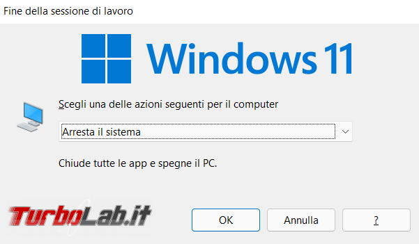 [Risolto] computer non si spegne perché “ momento non sono disponibili opzioni risparmio energia”