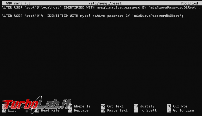 [risolto] MySQL, password root dimenticata: come reimpostare/resettare password root MySQL?